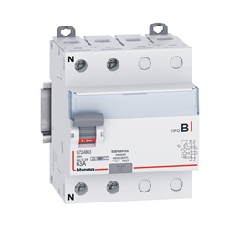 Interruttore differenziale Tipo B 2P 63A 300mA protezione impianti elettrici