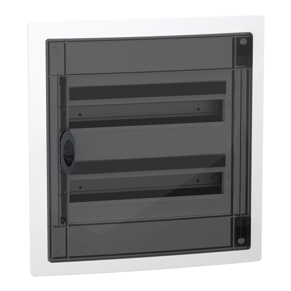 Centralino incasso PrismaSet XS 2x18 moduli porta fumé IP40 residenziale-terziario