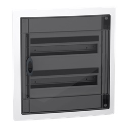 Centralino incasso PrismaSet XS 2x18 moduli porta fumé IP40 residenziale-terziario
