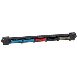 Kit morsettiera PrismaSeT 3P+N 125A per centralino 24 moduli parete/incasso