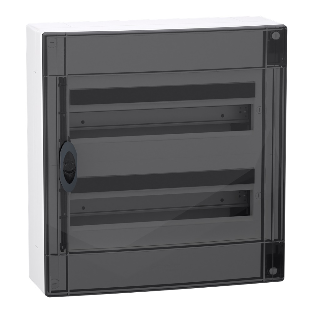 Centralino PrismaSet XS parete 2x18 moduli porta fumé IP40 residenziale terziario