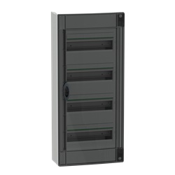 Centralino PrismaSet XS 4x13 moduli porta fumé parete IP40 residenziale terziario