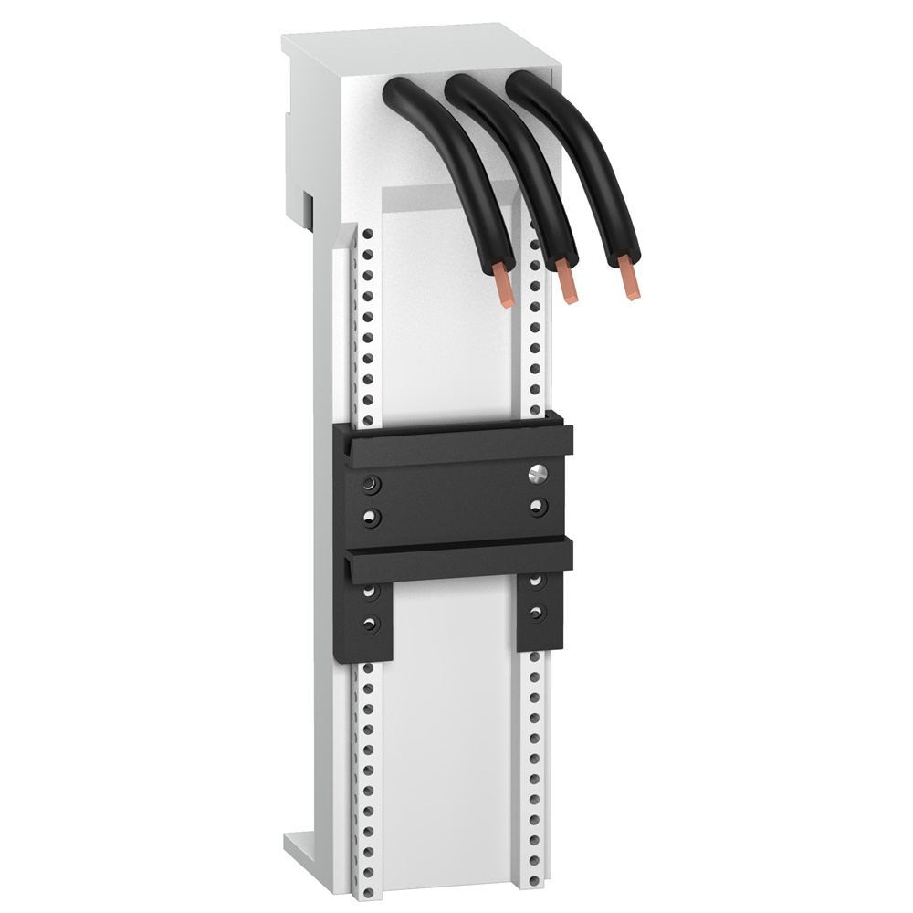 Piastra di montaggio LA9Z 1×3P 63 A - 54×200×63 mm per GV3P