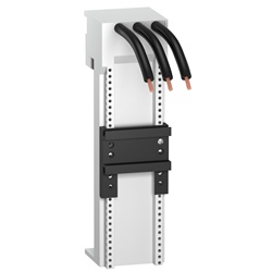 Piastra di montaggio LA9Z 1×3P 63 A - 54×200×63 mm per GV3P