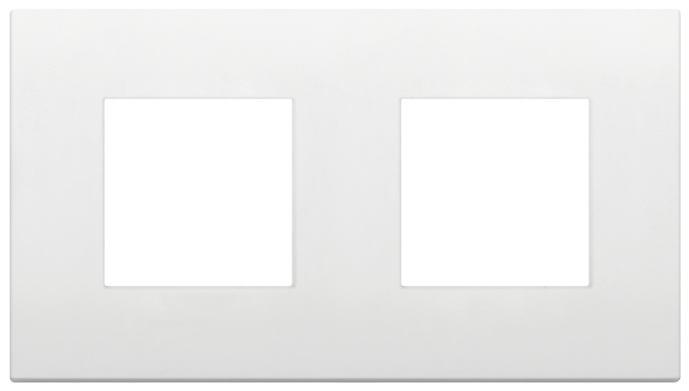 PLACCA 4M (2+2)INT71 CL BIANCO