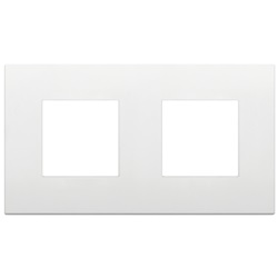 PLACCA 4M (2+2)INT71 CL BIANCO