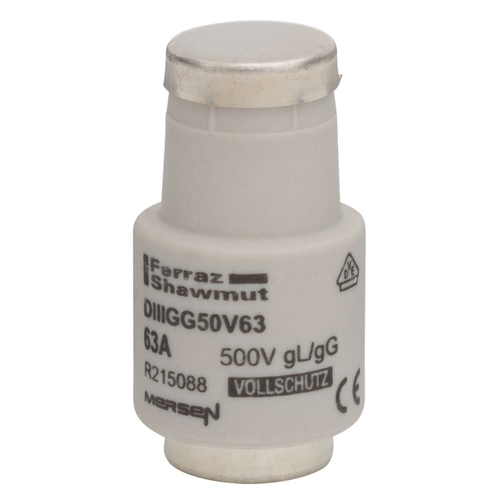FUS. D BT GG DIII 500VAC 63A RAME