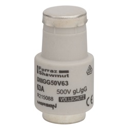 FUS. D BT GG DIII 500VAC 63A RAME