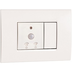 Rilevatore movimento crepuscolare incasso 2 moduli DIN bianco VEVE791100