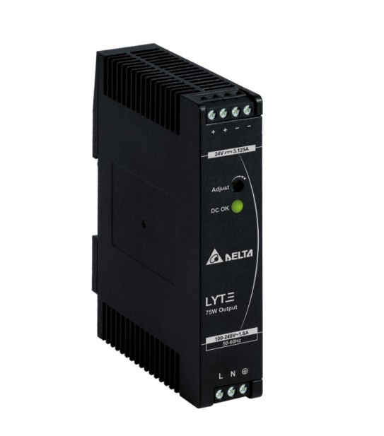 Alimentatore switch industriale 48V 75W compatto alta affidabilità per applicazioni professionali