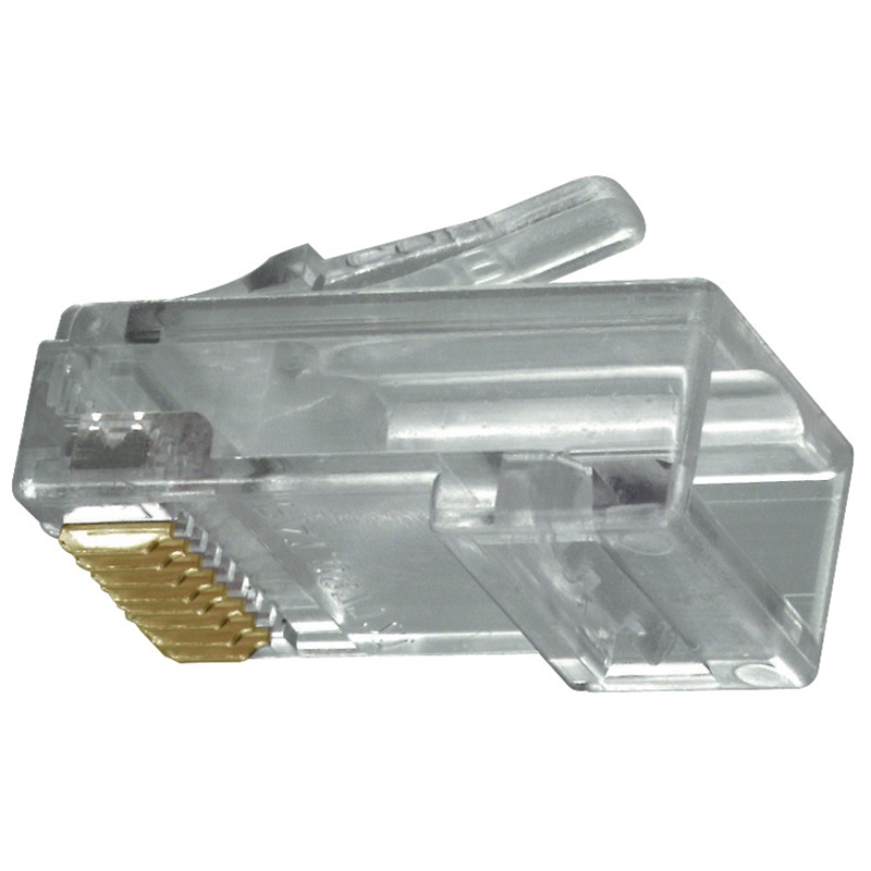 Spina telefonica CAT6 8 poli 8 contatti connettore rete cablaggio strutturato alta prestazione