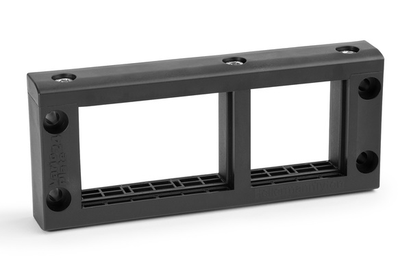 Passacavo divisibile VarioPlate modulare con guarnizione IP66 per cavi multipli e fori 112x36 mm