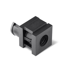 Supporto passacavo VarioPlate S Ø 11-12 mm con compensazione tolleranza cavo IP65/IP66 per quadristi e scatole controllo