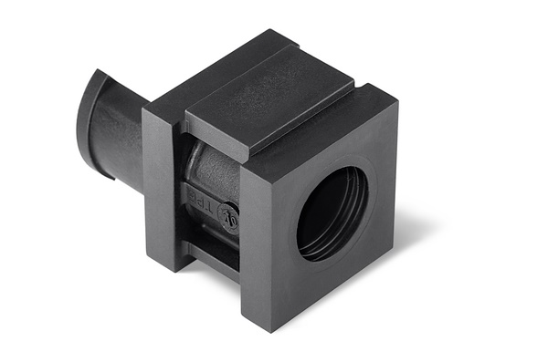 Supporto passacavo VarioPlate S Ø12-13 mm con compensazione tolleranza diametro cavo IP65/IP66 per quadristi e scatole controllo