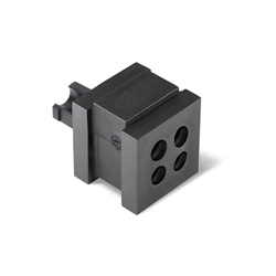 Supporto passacavo VarioPlate S 4 fori 4-5 mm IP65/IP66 per quadristi e scatole controllo
