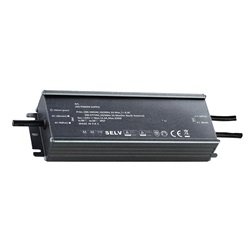 Driver LED 320W 24V CC IP67 compatto resistente per illuminazione esterna e industriale