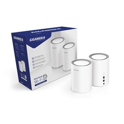 Kit Access Point Gigamedia Mesh WI-FI6