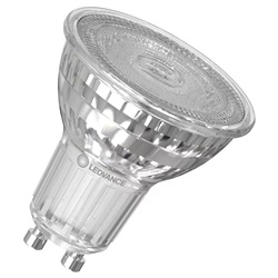 LED PAR16 6.9W 830 GU10 lampada vetro luce calda per negozi e uso domestico
