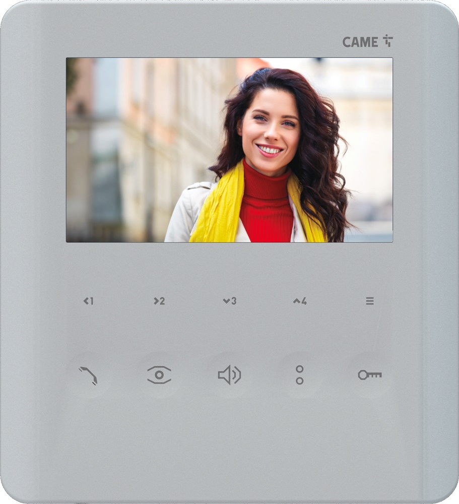 Videocitofono vivavoce X1 con display LCD 5 colori, funzioni touch, gestione multiutenza e controllo accessi