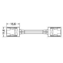 Connettore elettrico 4 poli 3,5A cavo 10mm per impianti industriali e domestici