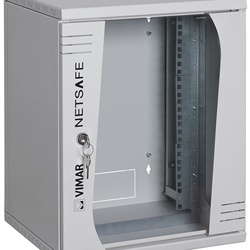 Quadro pannelli 10 pollici 9 unità rack da parete RAL 7035 368x316x462 mm
