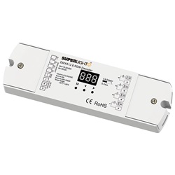 DMX Decoder 4x5A 4 Canali Controllo Luci Professionale Installazioni Temporanee e Permanente