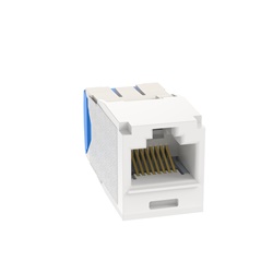 Mini-Com® UTP RJ45 Cat 6A TG Jack Module, bianco artico, 100 pezzi