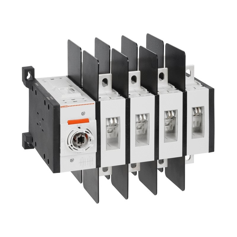 Commutatore sezionatore quadripolare 4P 630A AC21A per impianti elettrici industriali