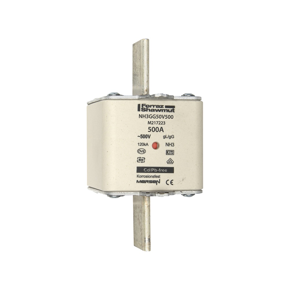 FUS. NH BT TAGLIA 3 - 500VAC GG 500