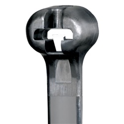 Fascetta Dome-Top® BT2M-M30, nera, PA6.6 ad alto calore, 7,9 L, 18 lb, PK1000
