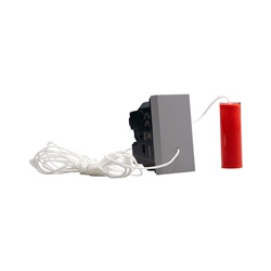 Pulsante tirante MatixGO 1 polo 10A comando elettrico impianti controllo automazione