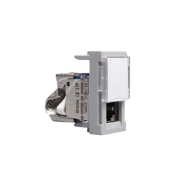 Connettore RJ45 STP Cat6 Toolless IDC 1 modulo grigio MatixGO per rete dati