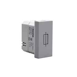 Portafusibile 13A grigio compatto per fusibili 5x20 e 6,3x32 uso domestico e industriale