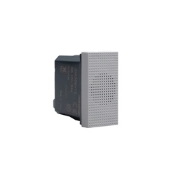 Ronzatore 12V 80dB 1 modulo grigio per segnalazione impianti elettrici