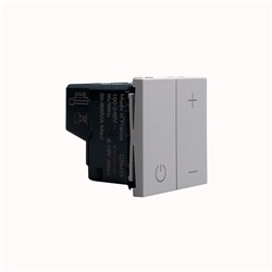Dimmer MatixGO uscita 0-10V 2 moduli grigio controllo illuminazione ambienti standard