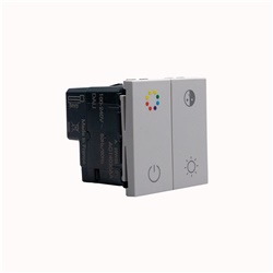 Dimmer DALI grigio per LED controllo fino 21 apparecchi RGB 2 moduli