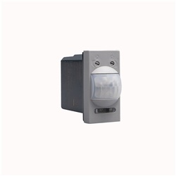 Interruttore IR grigio sensore movimento 230V 3 fili temporizzatore regolabile per lampade LED e carichi variabile