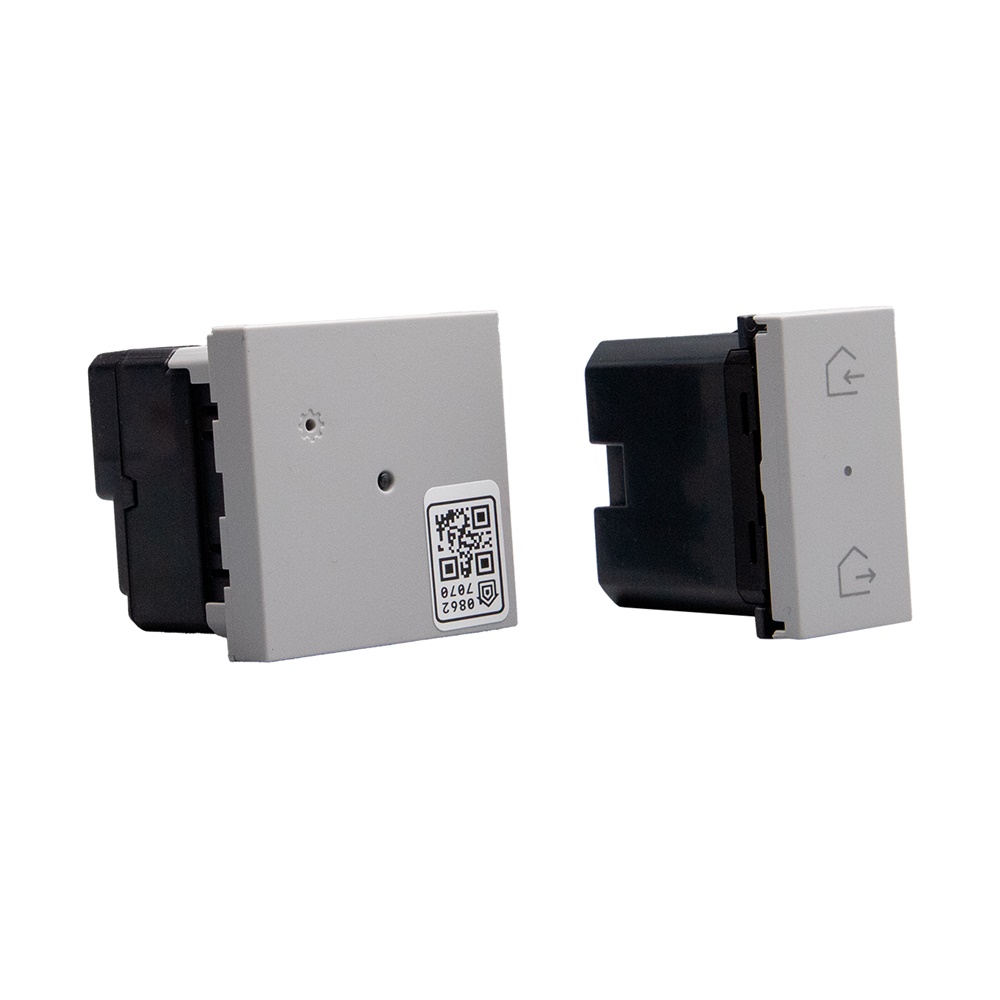 Gateway MatixGO controllo luci tapparelle prese connesse comando wireless grigio 2 moduli