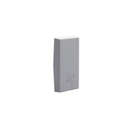 Cover comando ventola 1 modulo MATIXGO plastica termoplastica grigia resistente senza alogeni uso elettrico