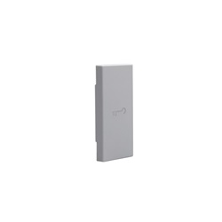 Cover comando chiave 1 modulo grigio MATIXGO per applicazioni elettriche professionali