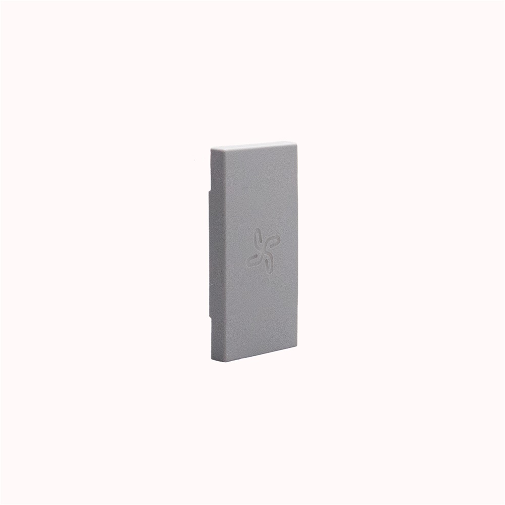 Cover comando ventola 1 modulo grigio per comandi assiali MatixGO