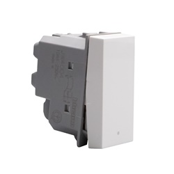 Invertitore elettrico 10AX 1 modulo bianco per controllo circuiti residenziali e commerciali