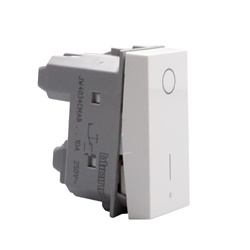 Stop chiamata emergenza MatixGO 10A 250V pulsante illuminabile antibatterico bianco per controllo sicurezza