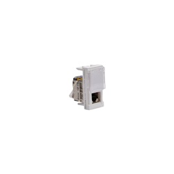 Connettore RJ45 UTP Cat6A Toolless IDC 1 Modulo Bianco MatixGO