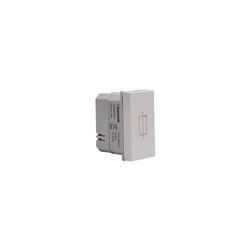 Portafusibile MatixGO 13A bianco 1 modulo per fusibili 5x20 e 6,3x32 elettrico sicurezza impianti