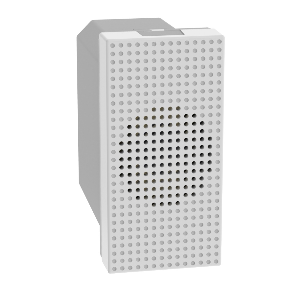 Suoneria elettrica MatixGO 230V 80dB 8VA bianco per segnalazione sonora ambienti standard