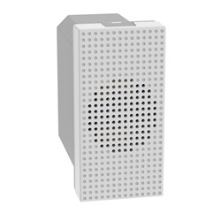 Suoneria elettrica MatixGO 230V 80dB 8VA bianco per segnalazione sonora ambienti standard