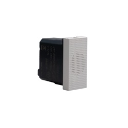 Ronzatore elettrico MatixGO 230V 80dB 1 modulo bianco per impianti elettrici