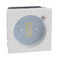 Presa pulsantiera MatixGO 3/5 fori connettore magnetico antibatterica per sistemi comando elettrici