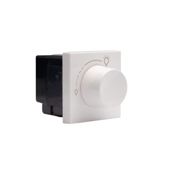 Dimmer universale rotativo MatixGO 2 moduli bianco 100-240V per controllo luce residenziale e commerciale